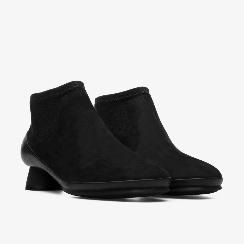 Camper Alright Black - Camper Women's Ankle Boots ||5392-ULOIB||